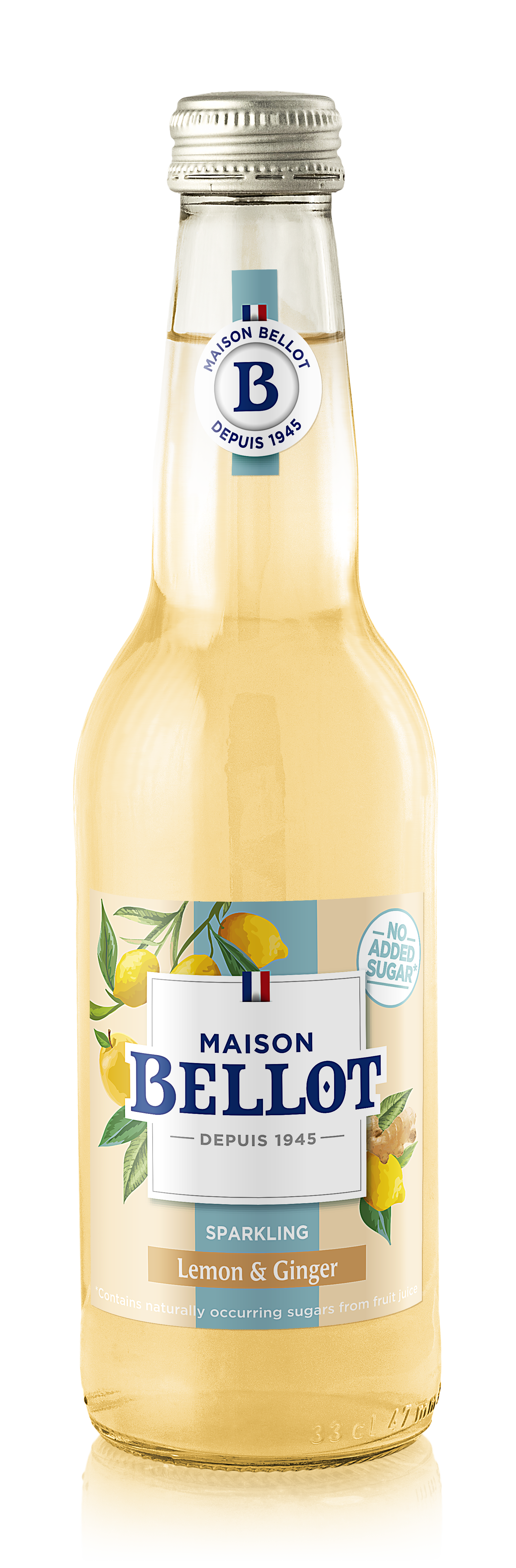Limonade Premium Bellot Citron/Gingembre 24x33CL BV