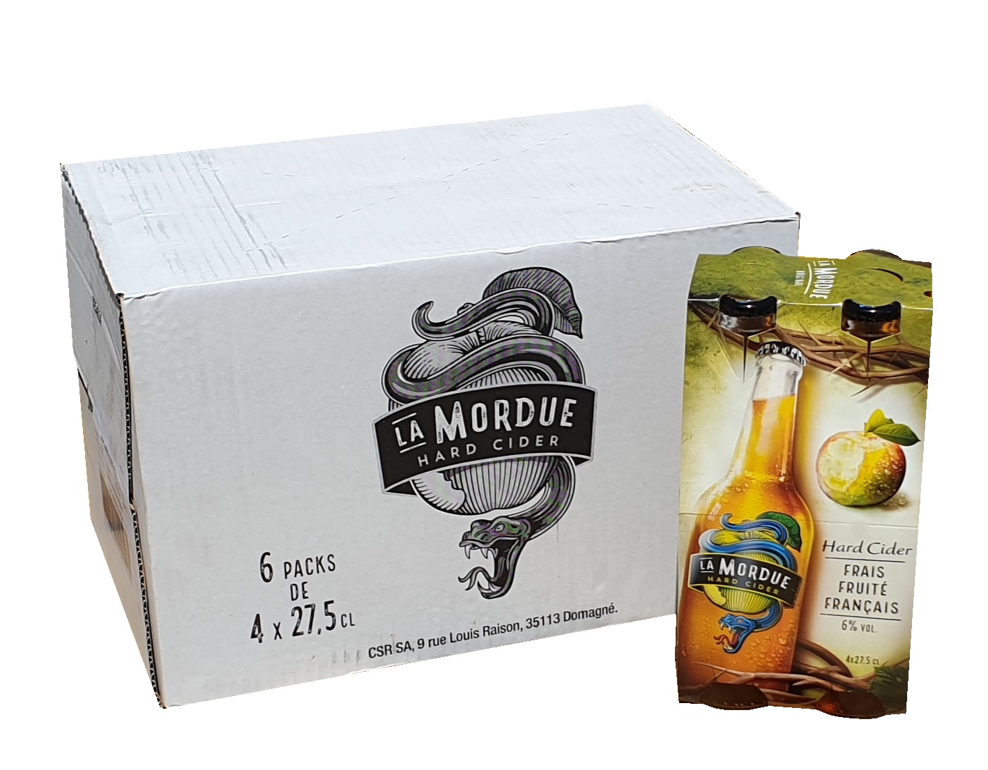Hard Cider Mordue Original 6x4x27.5cl à 6°