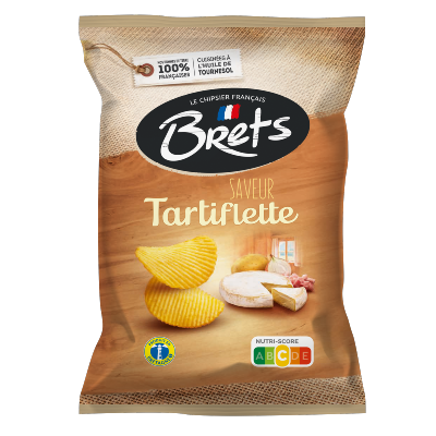 Chips BRETS Ondulées Tartiflette 125G