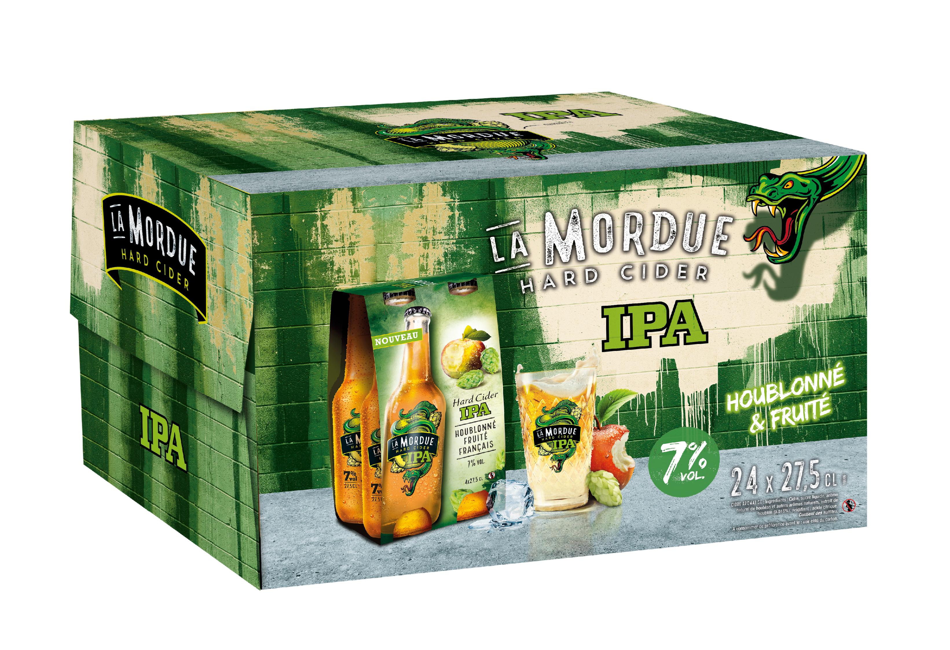 Hard Cider Mordue IPA 6x4x27.5cl à 7° 