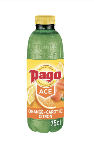 Jus PAGO ACE 6x75CL PET