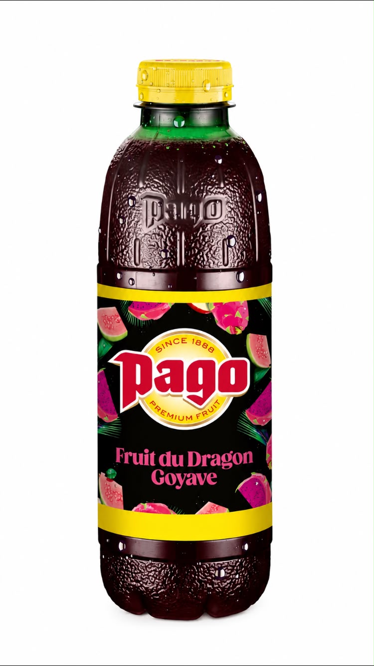 Jus PAGO Fruit du Dragon & Goyave 6x75CL PET