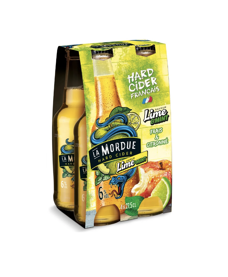 Hard Cider Mordue Lime & Mint 6x4x27.5cl à 6° 