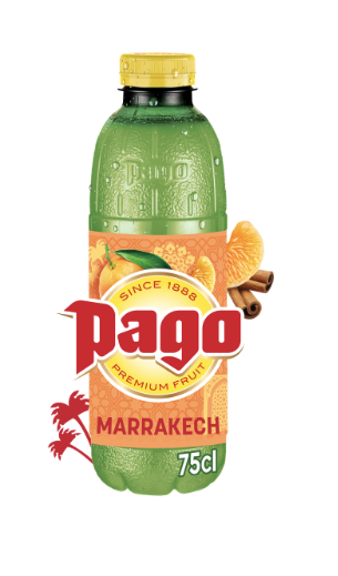 Jus PAGO Orange Mandarine Cannelle 6x75CL PET
