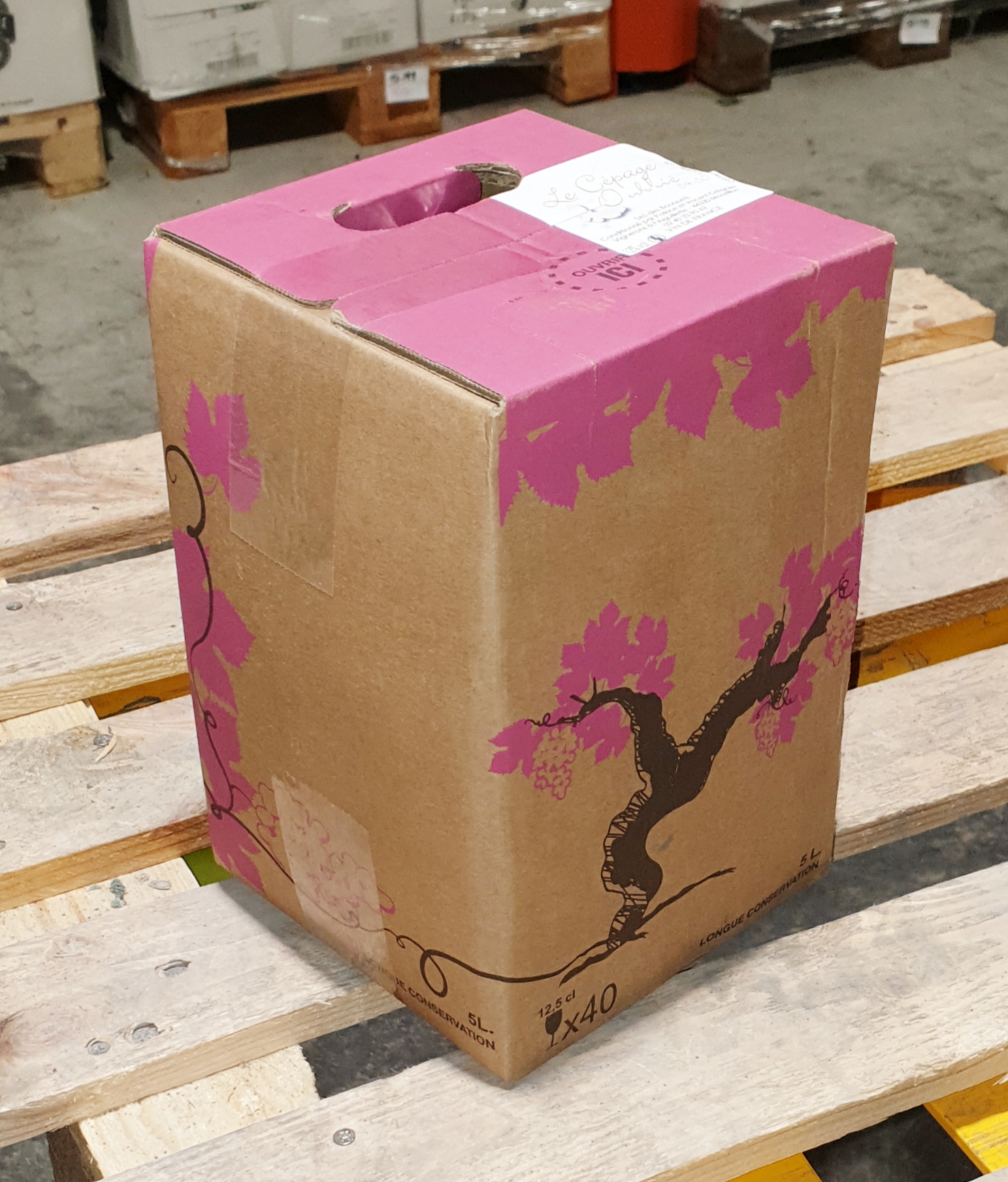 Vin Rosé Cépage Oublié bib 5 L