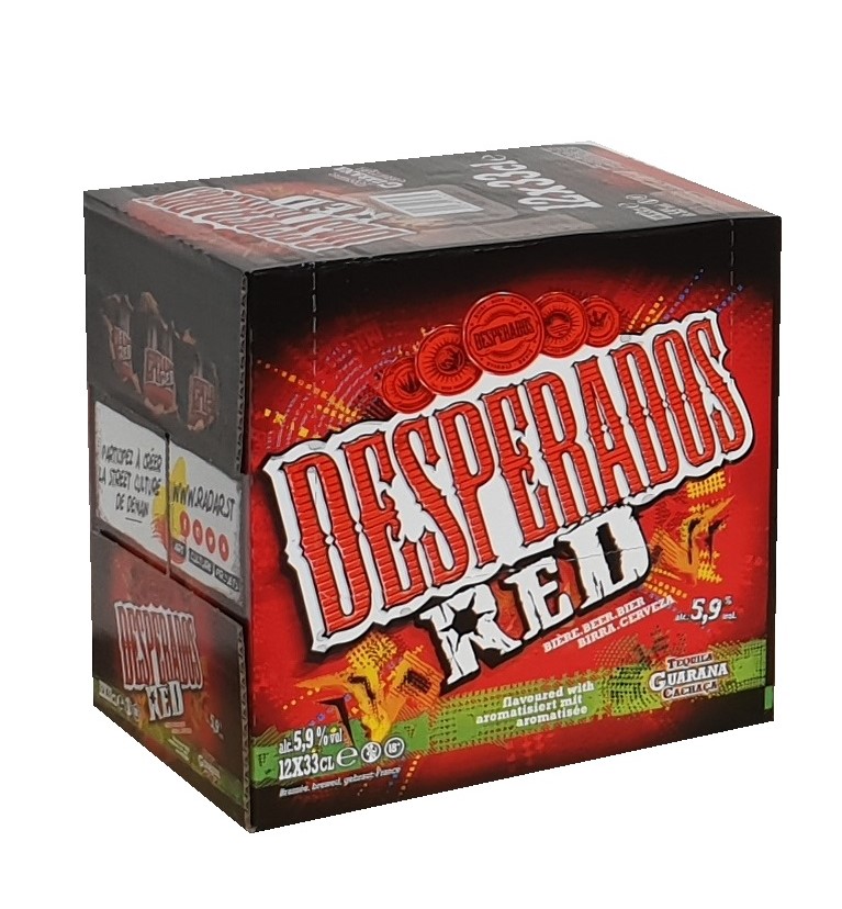 Bière Desperados Red 12x33cl à 5.9°