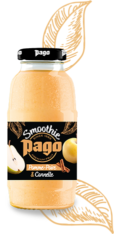 Smoothie PAGO Pomme-Poire & Cannelle 12x25CL PET