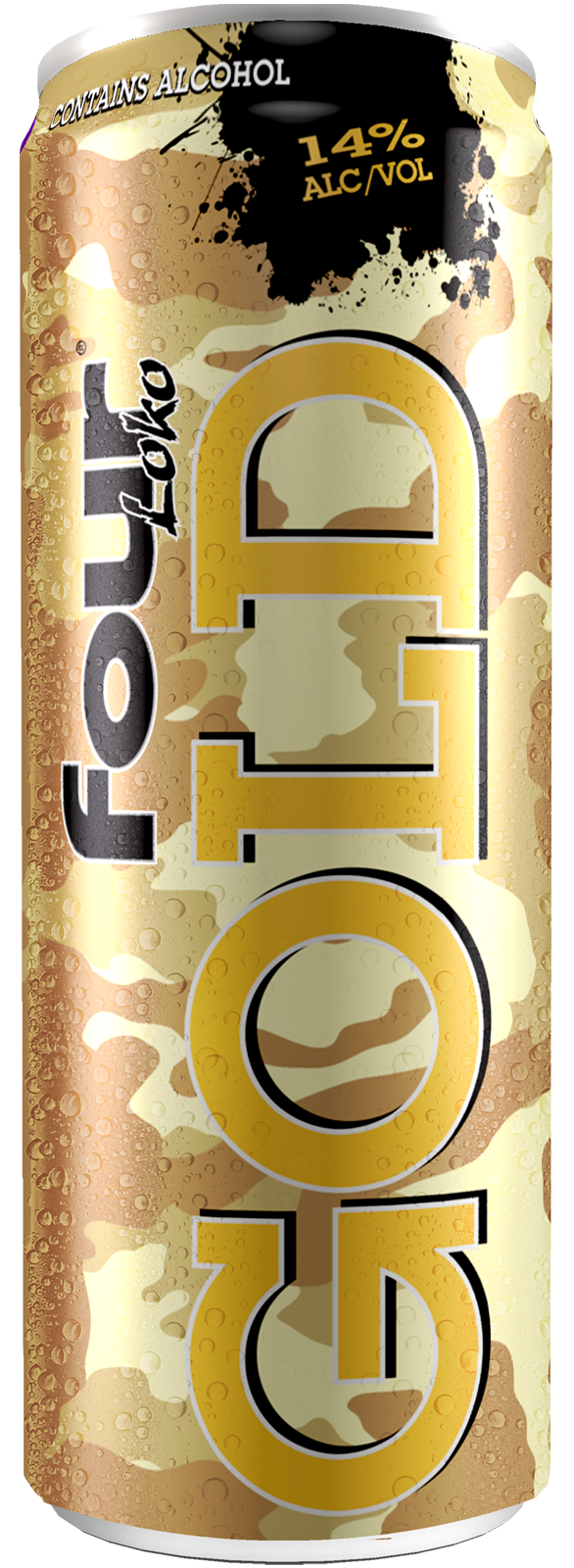 FOUR LOKO GOLD 12x695ML CAN à 14°