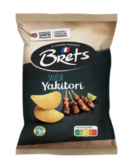 Chips BRETS Ondulées Yakitori 125G