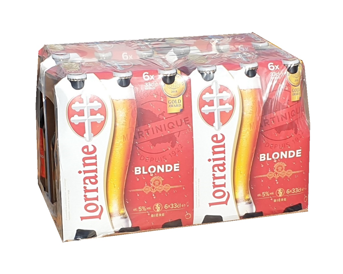 Bière Lorraine 24x33cl à 5°