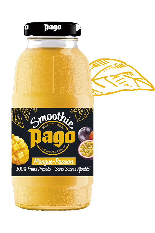 Smoothie PAGO Mangue-Passion 12x25CL PET