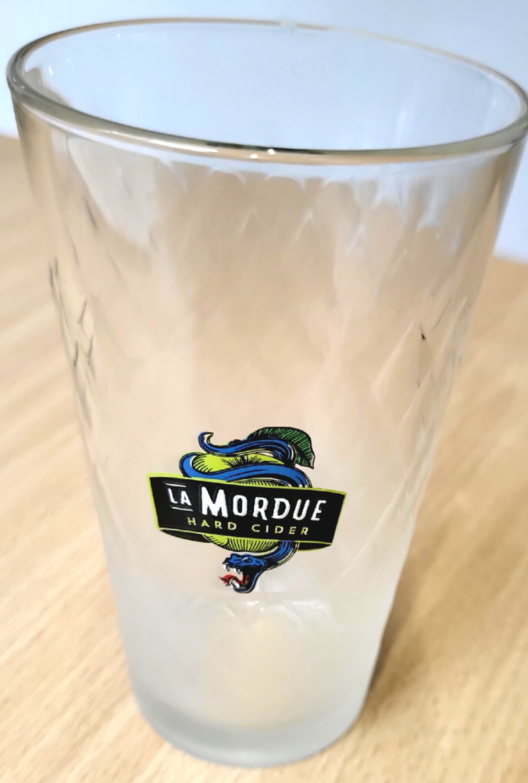 LA MORDUE 6 VERRES GIVRE 25 CL